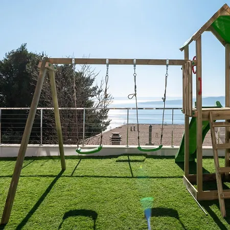 Villa Maris & Ivana 2x28m2 Heated Pool Gym Brela